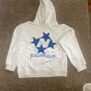 Blue and grey star hoodie